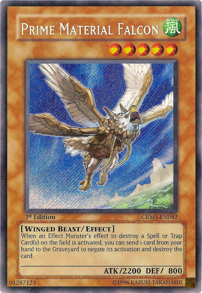 Prime Material Falcon [CRMS-EN082] Secret Rare | GnG Games