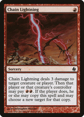 Chain Lightning [Premium Deck Series: Fire and Lightning] | GnG Games