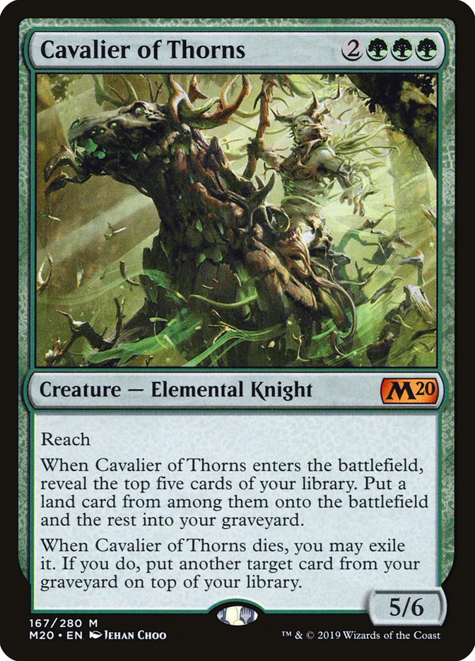 Cavalier of Thorns [Core Set 2020] | GnG Games