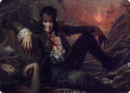 Arrogant Outlaw Art Card [Innistrad: Midnight Hunt Art Series] | GnG Games