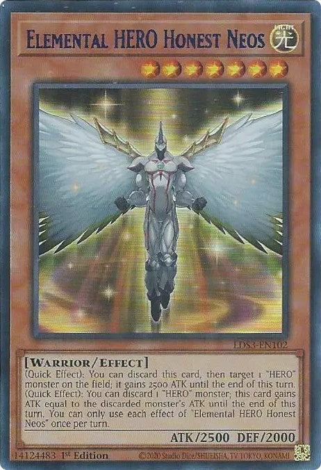 Elemental HERO Honest Neos (Blue) [LDS3-EN102] Ultra Rare | GnG Games