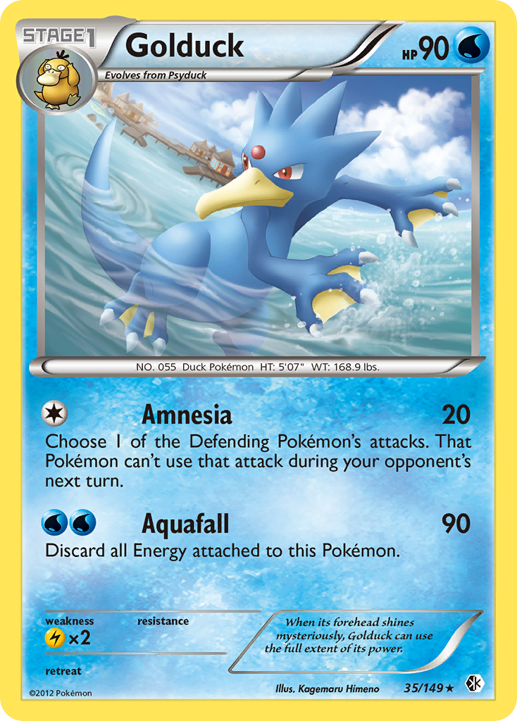 Golduck (35/149) [Black & White: Boundaries Crossed] | GnG Games