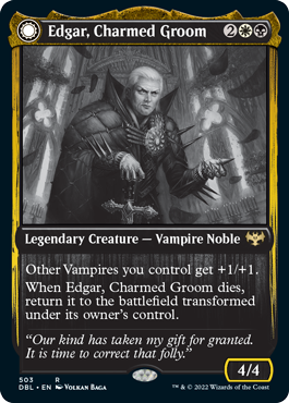 Edgar, Charmed Groom // Edgar Markov's Coffin [Innistrad: Double Feature] | GnG Games