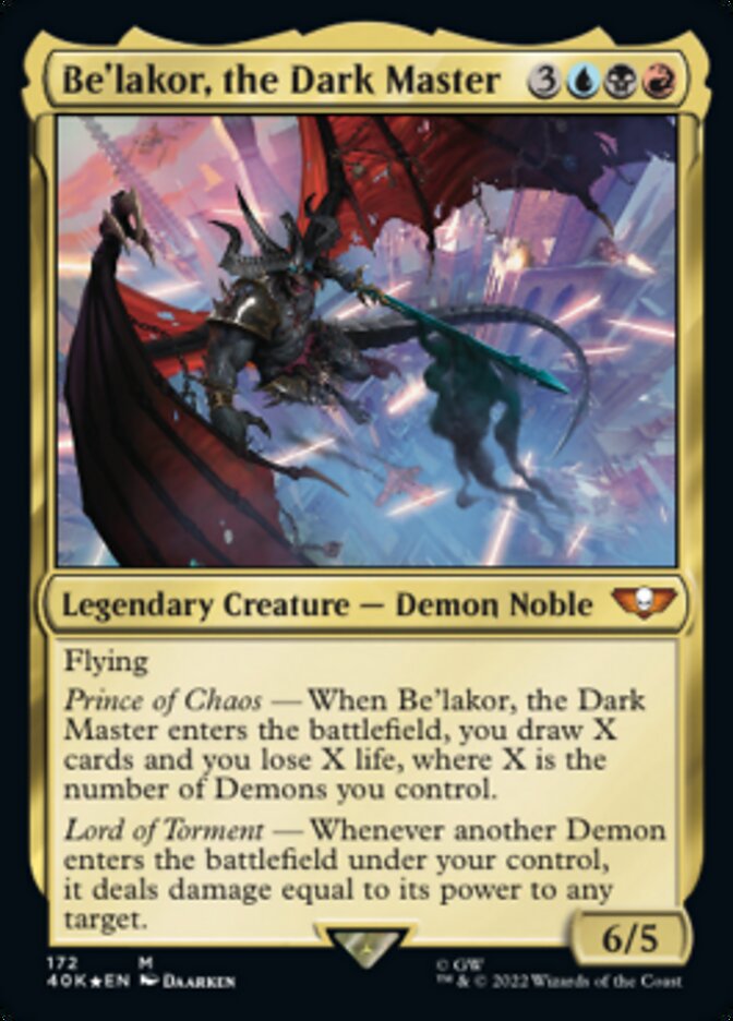 Be'lakor, the Dark Master [Universes Beyond: Warhammer 40,000] | GnG Games