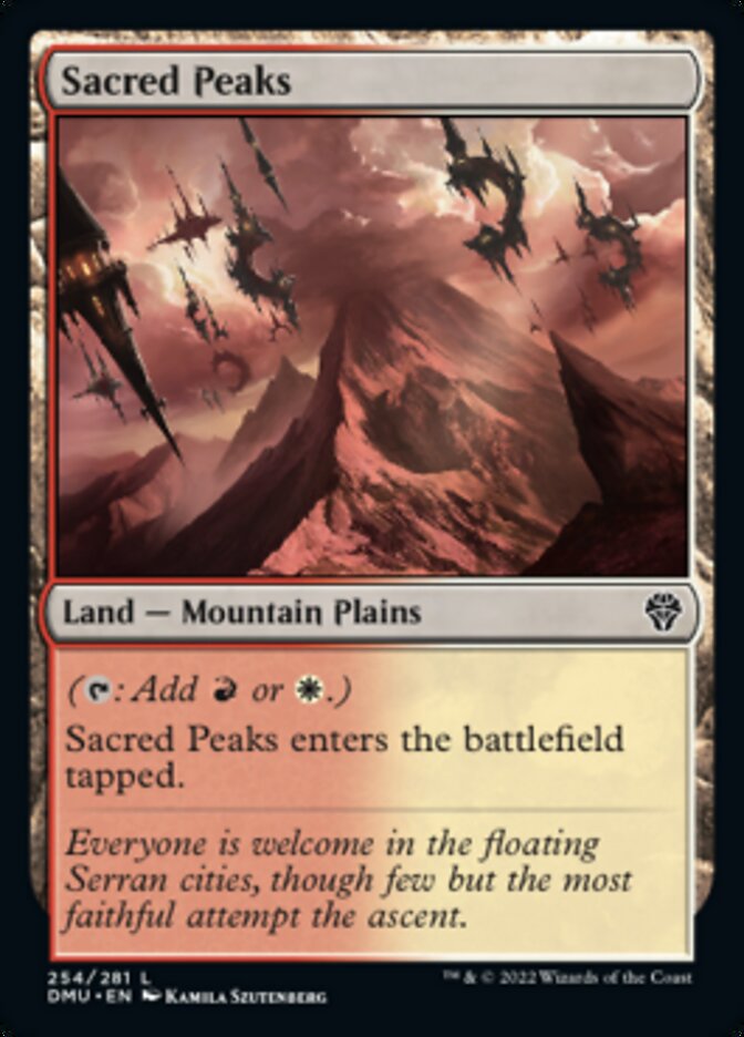 Sacred Peaks [Dominaria United] | GnG Games