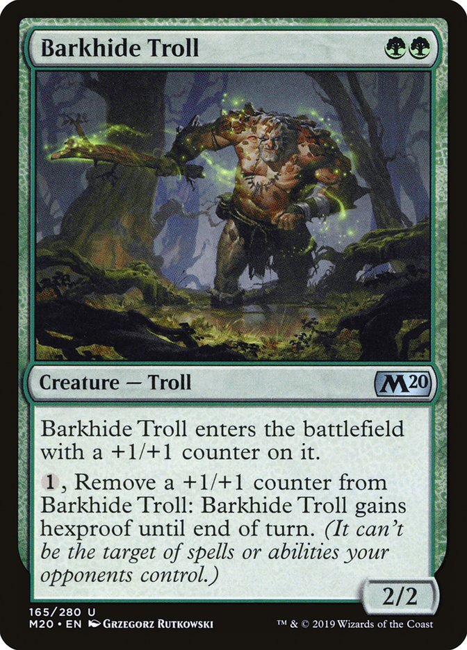 Barkhide Troll [Core Set 2020] | GnG Games