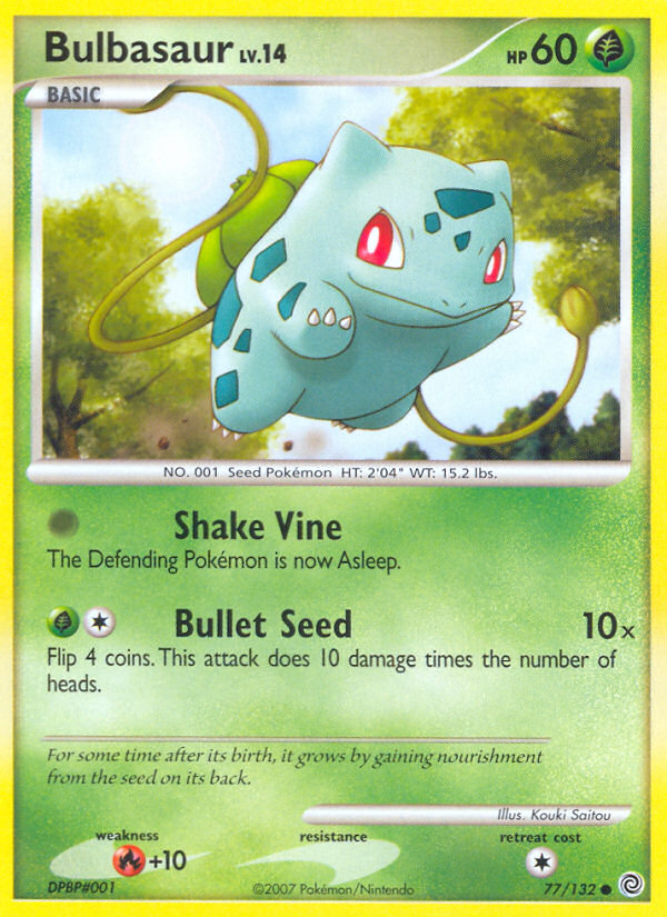 Bulbasaur (77/132) [Diamond & Pearl: Secret Wonders] | GnG Games