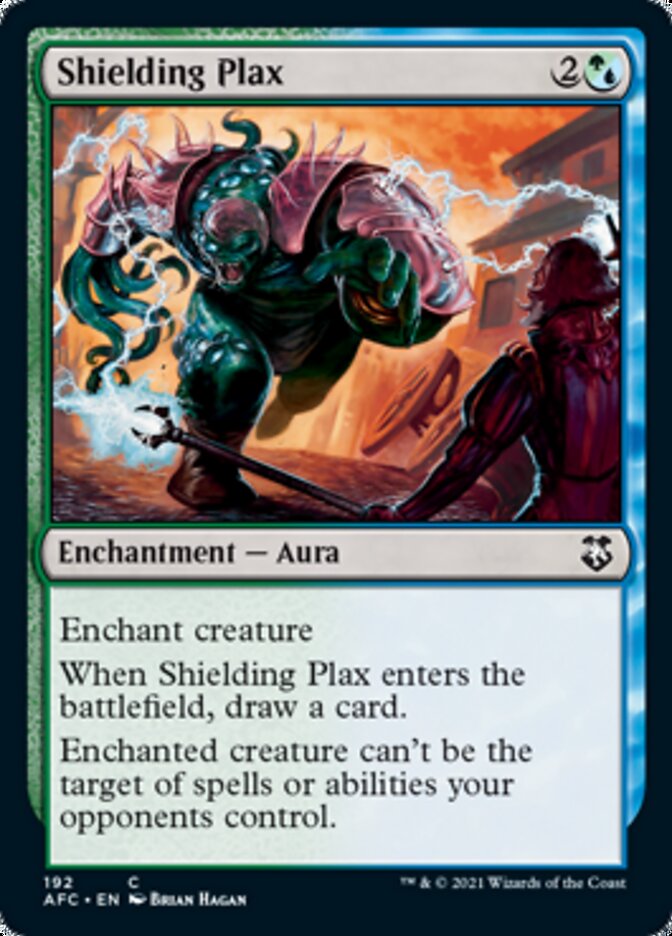 Shielding Plax [Dungeons & Dragons: Adventures in the Forgotten Realms Commander] | GnG Games
