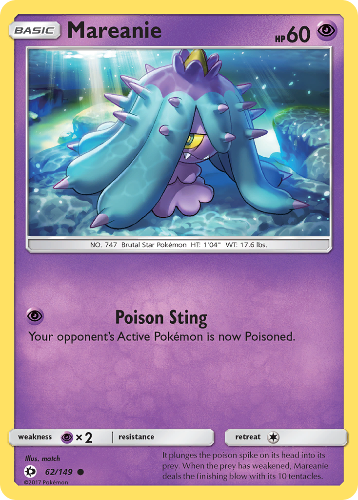 Mareanie (62/149) [Sun & Moon: Base Set] | GnG Games