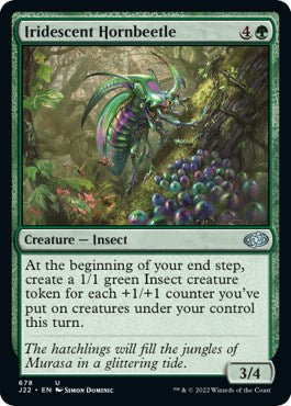 Iridescent Hornbeetle [Jumpstart 2022] | GnG Games