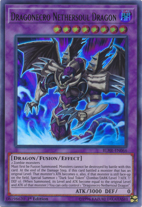 Dragonecro Nethersoul Dragon [BLHR-EN066] Ultra Rare | GnG Games