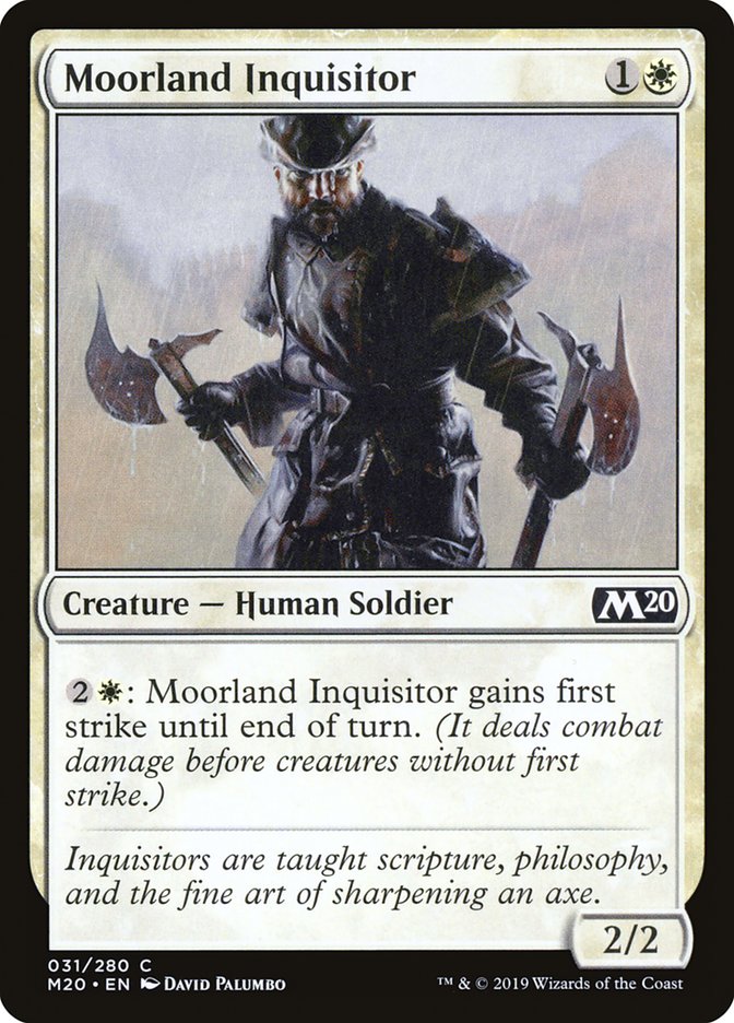 Moorland Inquisitor [Core Set 2020] | GnG Games