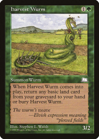 Harvest Wurm [Weatherlight] | GnG Games