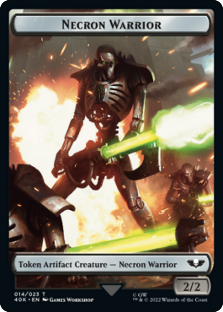 Necron Warrior // Insect [Universes Beyond: Warhammer 40,000 Tokens] | GnG Games