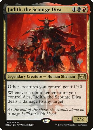 Judith, the Scourge Diva [Ravnica Allegiance Promos] | GnG Games