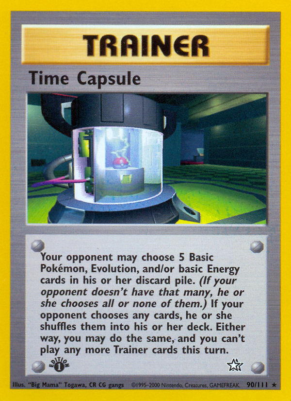 Time Capsule (90/111) [Neo Genesis 1st Edition] | GnG Games