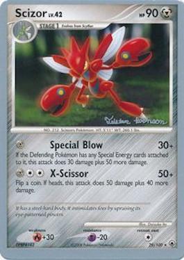 Scizor LV.42 (29/100) (Intimidation - Tristan Robinson) [World Championships 2008] | GnG Games