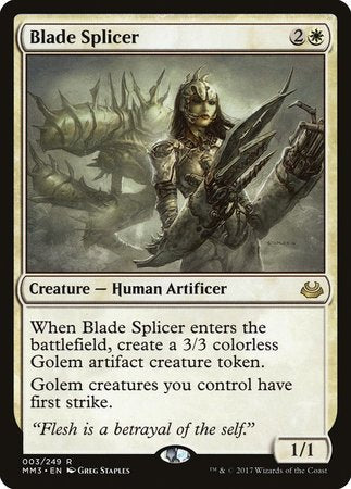 Blade Splicer [Modern Masters 2017] | GnG Games