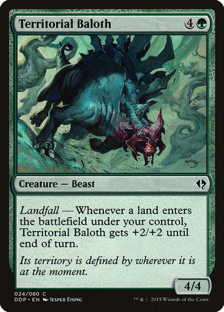 Territorial Baloth [Duel Decks: Zendikar vs. Eldrazi] | GnG Games