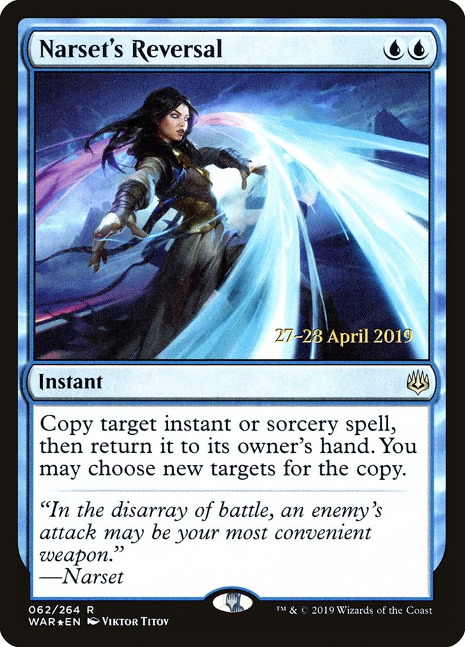 Narset's Reversal  [War of the Spark Prerelease Promos] | GnG Games