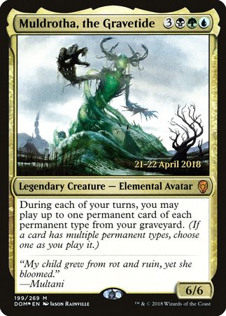 Muldrotha, the Gravetide [Dominaria Promos] | GnG Games