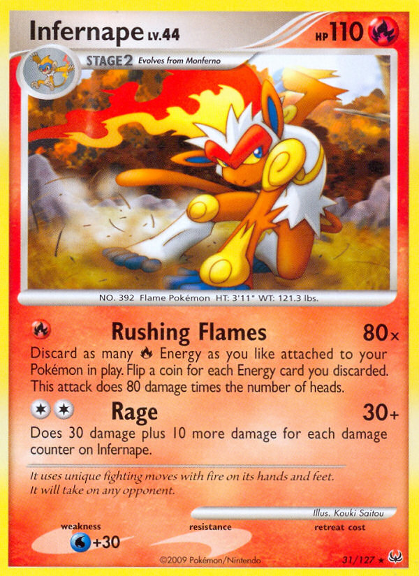 Infernape (31/127) [Platinum: Base Set] | GnG Games