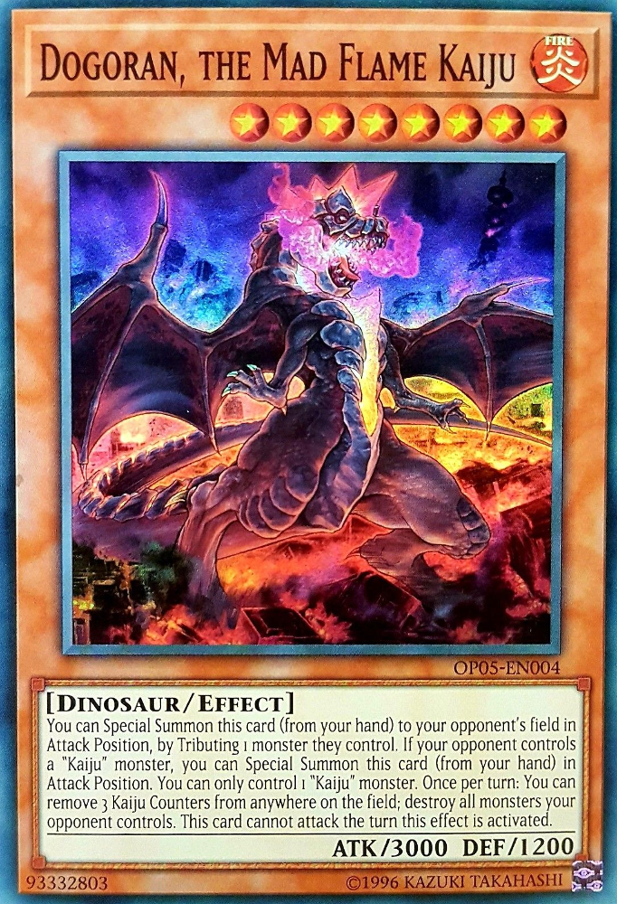 Dogoran, the Mad Flame Kaiju [OP05-EN004] Super Rare | GnG Games