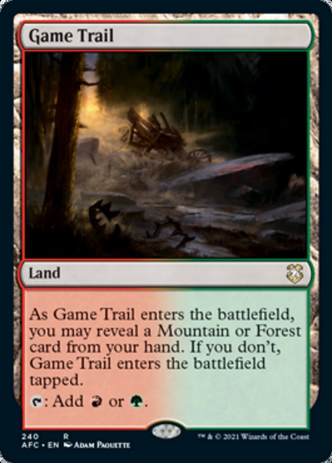 Game Trail [Dungeons & Dragons: Adventures in the Forgotten Realms Commander] | GnG Games