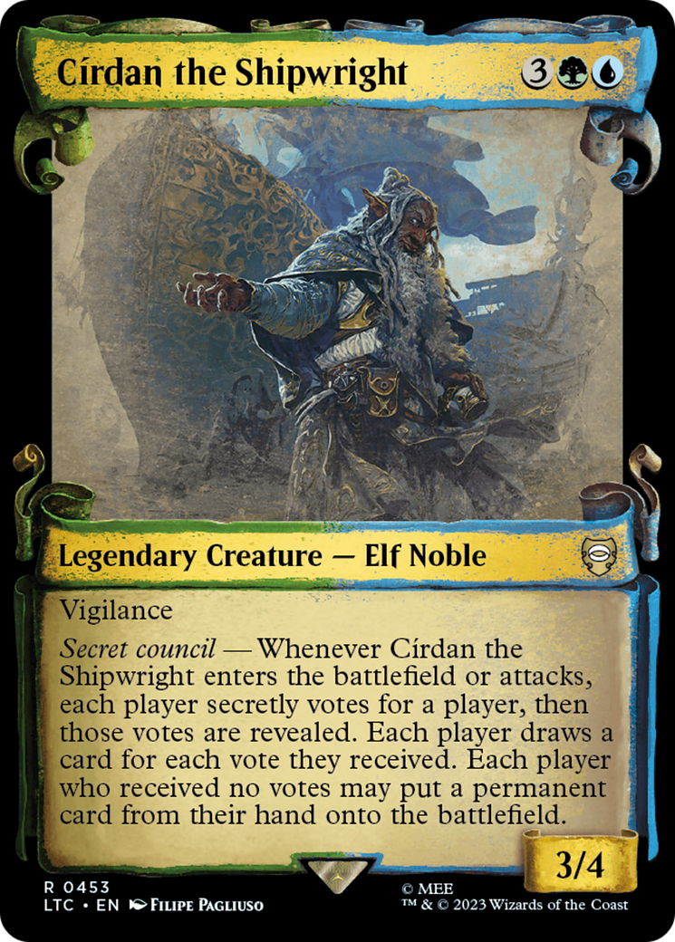 Cirdan the Shipwright [The Lord of the Rings: Tales of Middle-Earth Commander Showcase Scrolls] | GnG Games