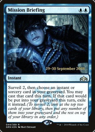 Mission Briefing [Guilds of Ravnica Promos] | GnG Games