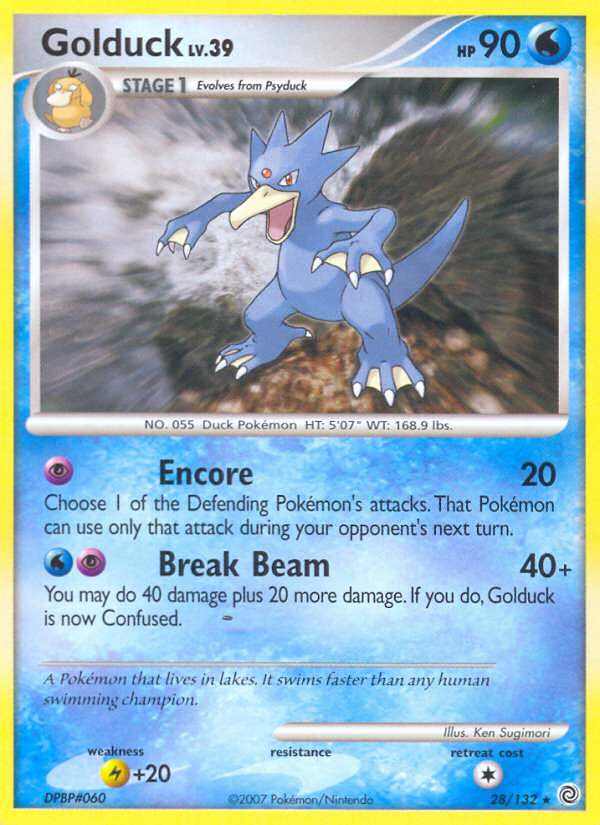 Golduck (28/132) [Diamond & Pearl: Secret Wonders] | GnG Games