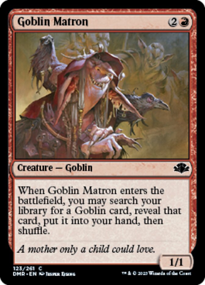 Goblin Matron [Dominaria Remastered] | GnG Games