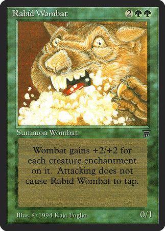 Rabid Wombat [Legends] | GnG Games