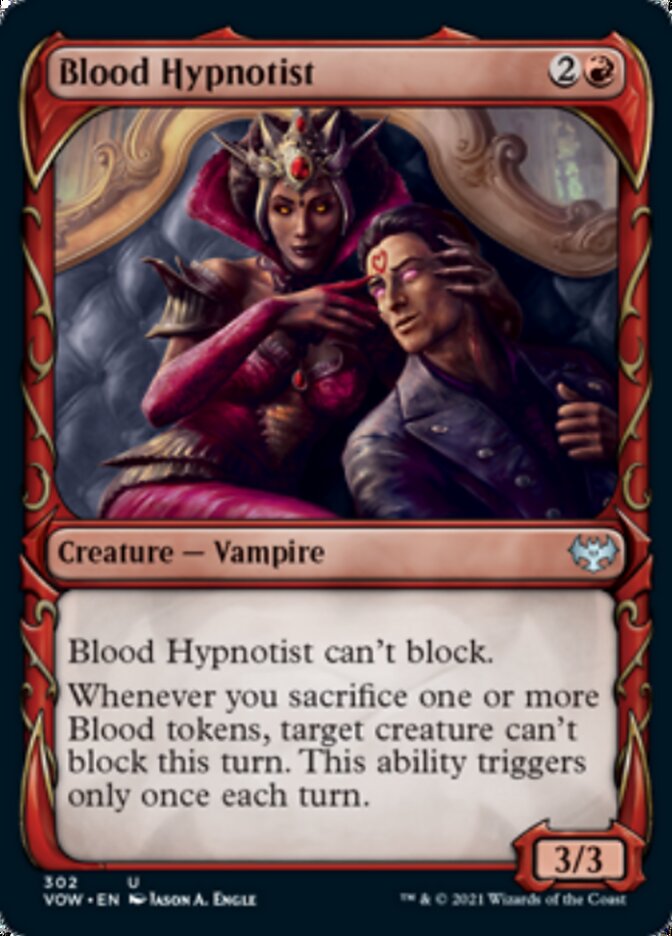 Blood Hypnotist (Showcase Fang Frame) [Innistrad: Crimson Vow] | GnG Games