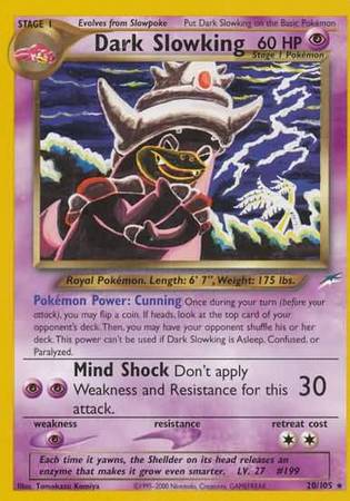 Dark Slowking (20/105) [Neo Destiny Unlimited] | GnG Games