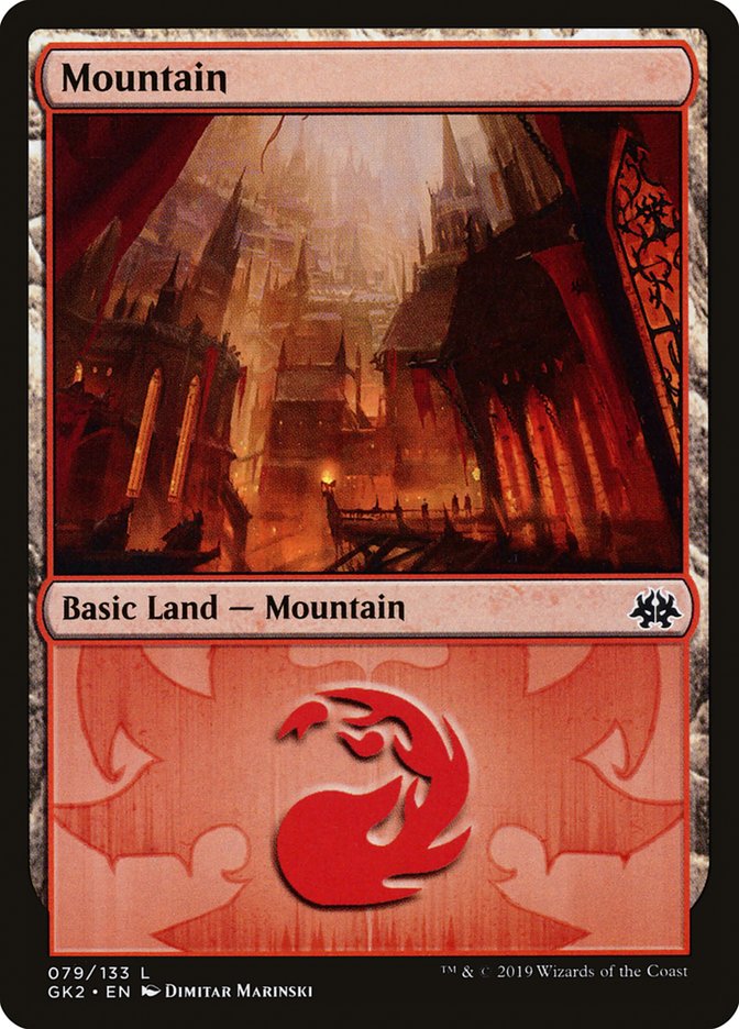 Mountain (79) [Ravnica Allegiance Guild Kit] | GnG Games