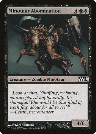 Minotaur Abomination [Magic 2014] | GnG Games