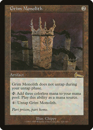 Grim Monolith [Urza's Legacy] | GnG Games