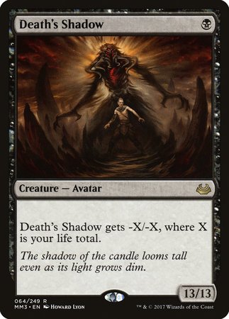 Death's Shadow [Modern Masters 2017] | GnG Games