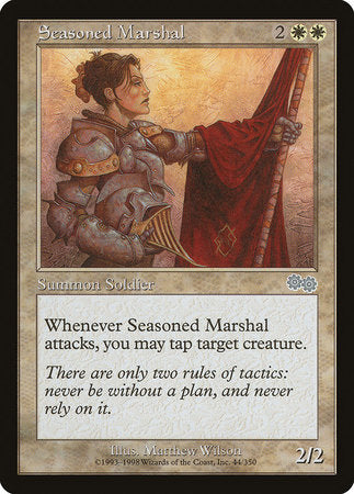 Seasoned Marshal [Urza's Saga] | GnG Games