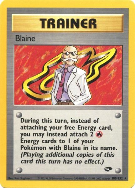 Blaine (100/132) [Gym Challenge Unlimited] | GnG Games