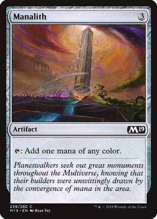Manalith [Core Set 2019] | GnG Games