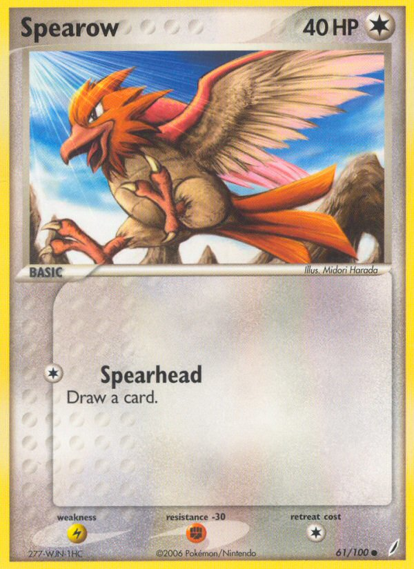 Spearow (61/100) [EX: Crystal Guardians] | GnG Games