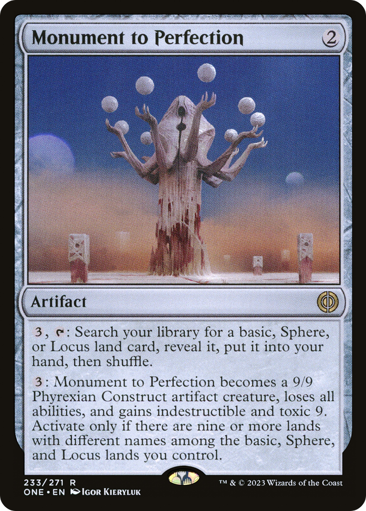 Monument to Perfection [Phyrexia: All Will Be One] | GnG Games