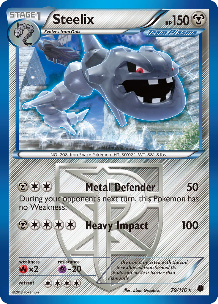 Steelix (79/116) [Black & White: Plasma Freeze] | GnG Games