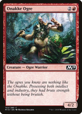Onakke Ogre [Core Set 2019] | GnG Games