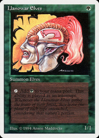 Llanowar Elves [Summer Magic / Edgar] | GnG Games