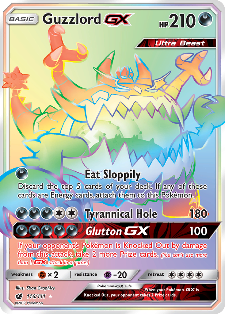 Guzzlord GX (116/111) [Sun & Moon: Crimson Invasion] | GnG Games