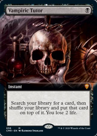 Vampiric Tutor (Extended Art) [Commander Legends] | GnG Games