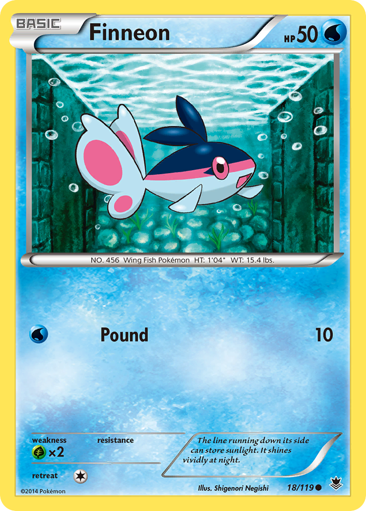 Finneon (18/119) [XY: Phantom Forces] | GnG Games